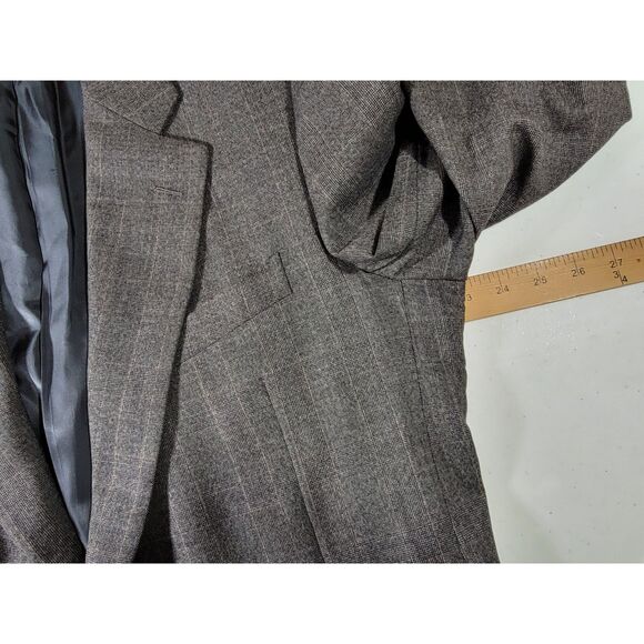 Hickey Freeman Two Button Blazer Suit Jacket - 42L - Picture 5 of 10